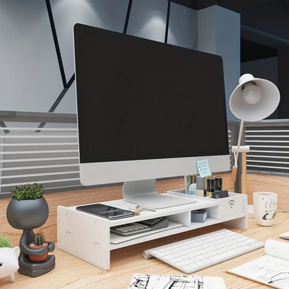 Monitorstandaard Bureau Organizer