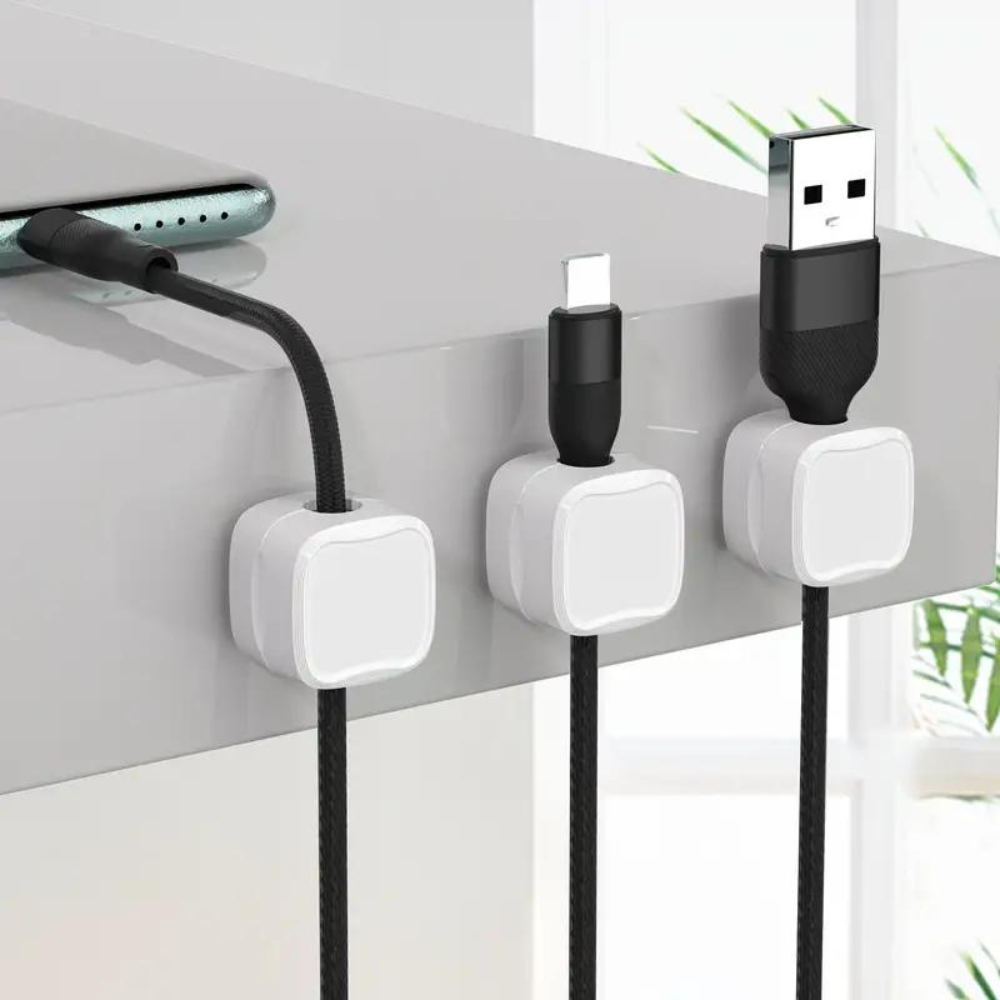 Magnetische Snoerorganizer (6 Stuks Set)