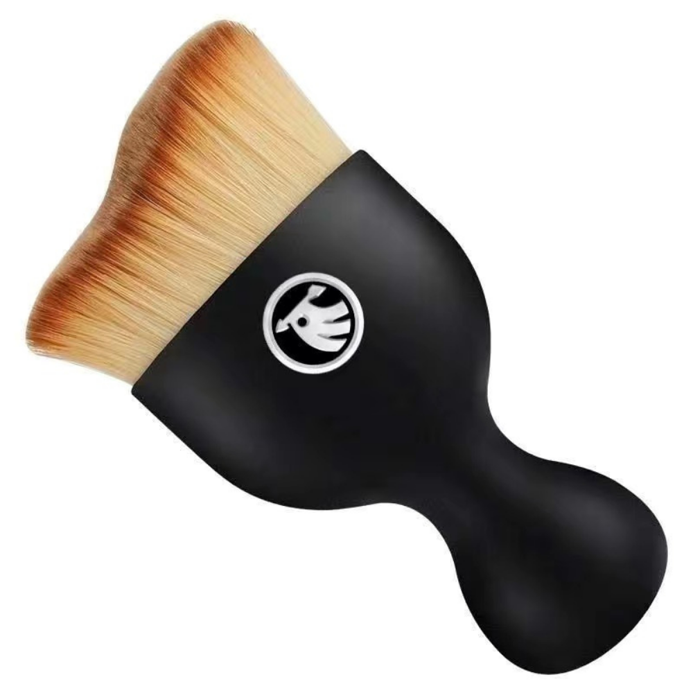 Interieurstofdoek met zachte borstelharen