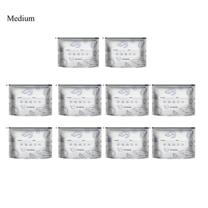 FreshKeeper™ | Aluminium Herbruikbare Zakjes (10 stuks)