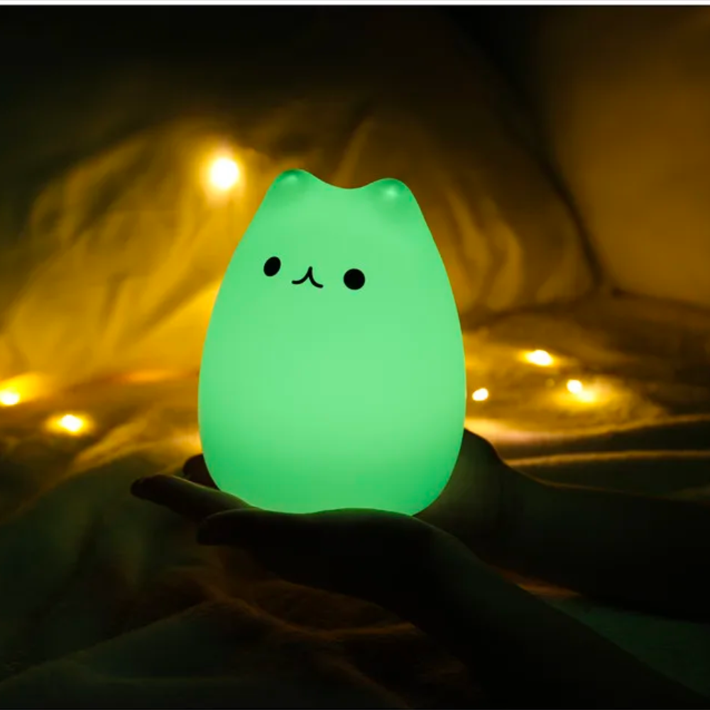 Nachtlampje in de vorm van een kat