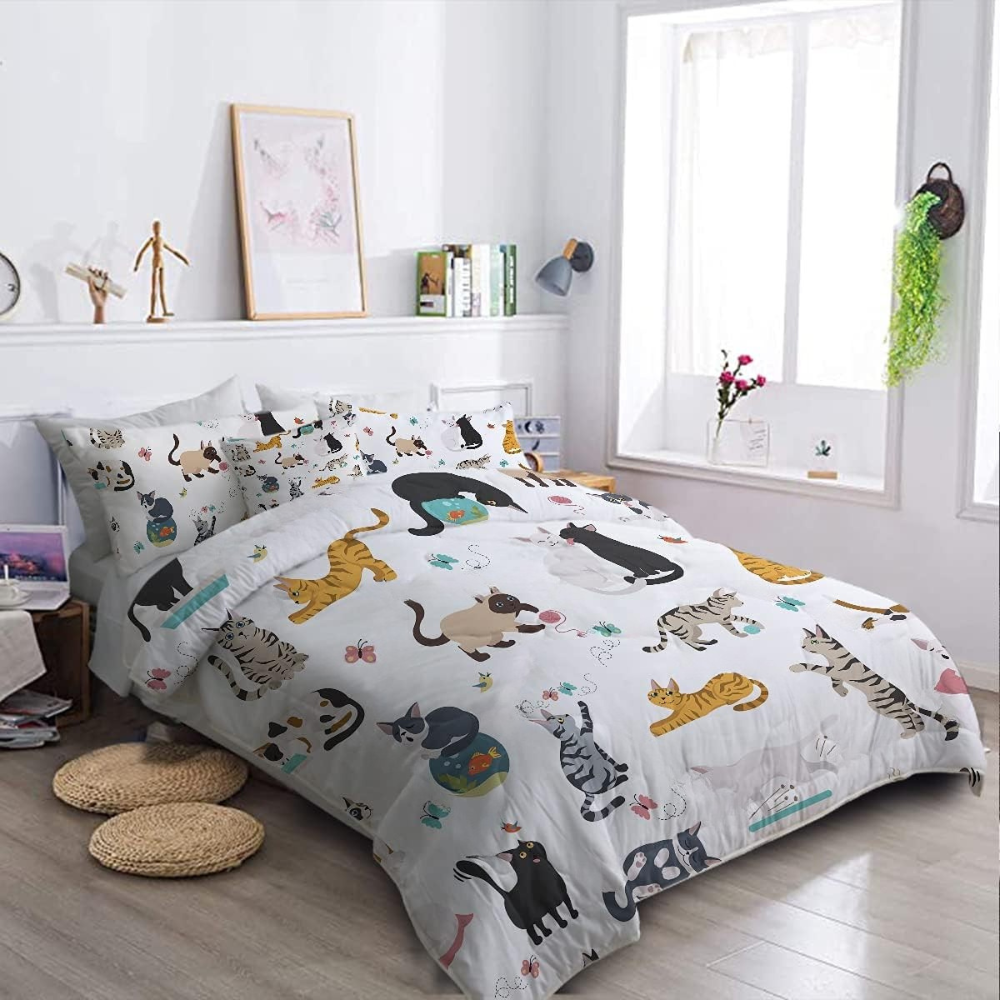 Katten Dekbedovertrekset