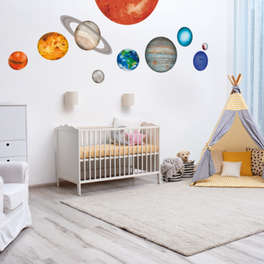 Zonnestelsel Muurstickers Set