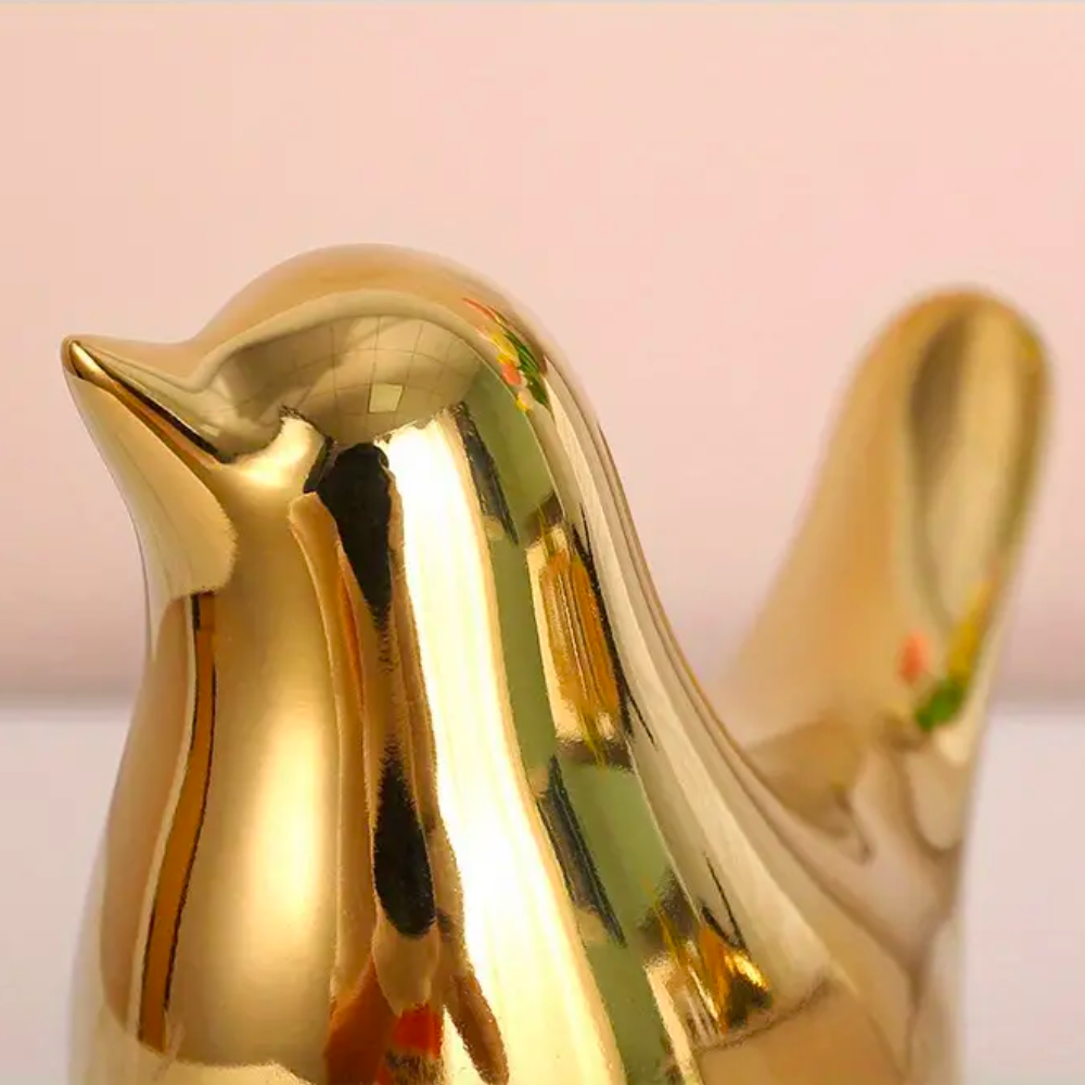 Gouden Vogelbeeld