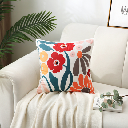 Boho bloemenkussenhoezen