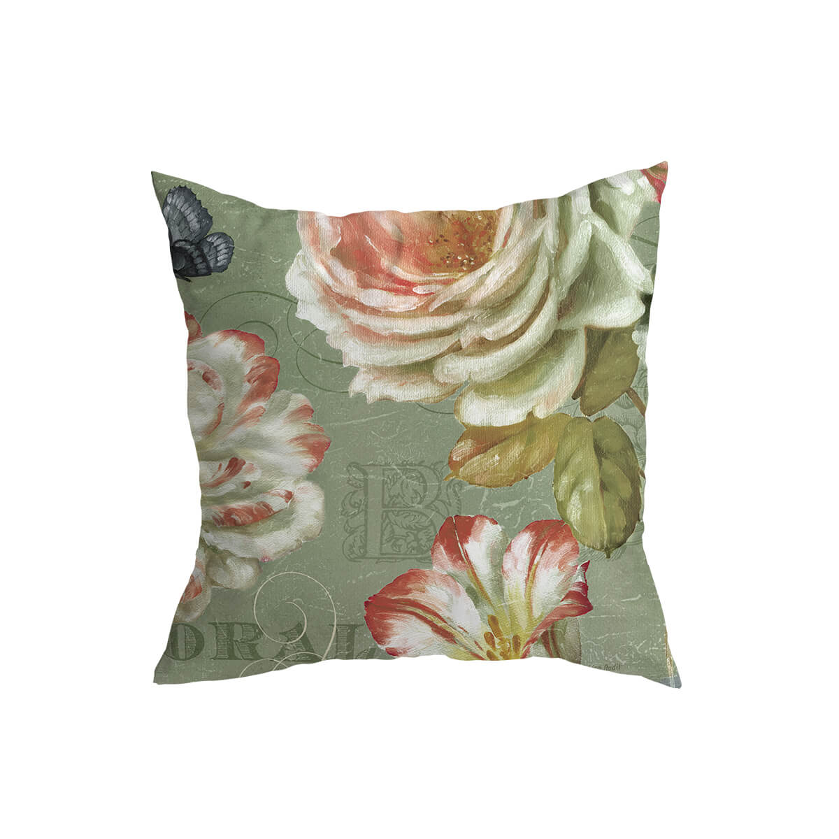 Vintage Lentebloemen Kussenhoezen