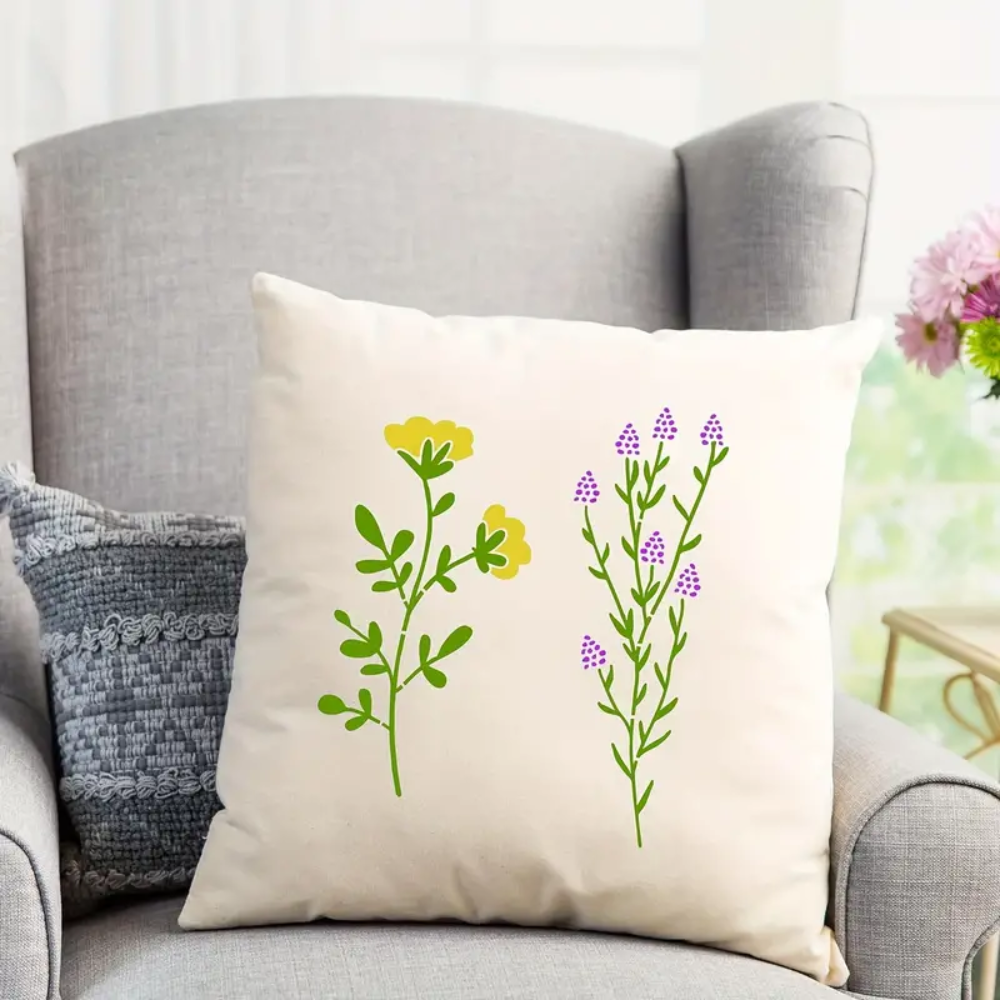 Sjablonen voor botanische stencils (18 st.)