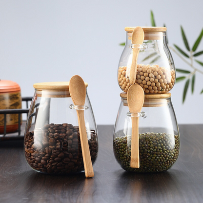 Houten Bamboe Pot