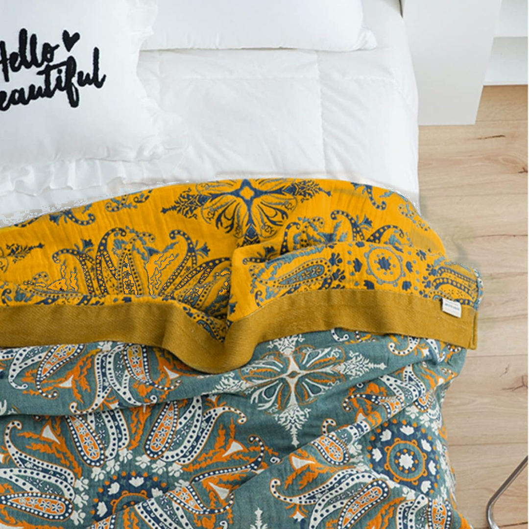 Midnight Flora Quilt