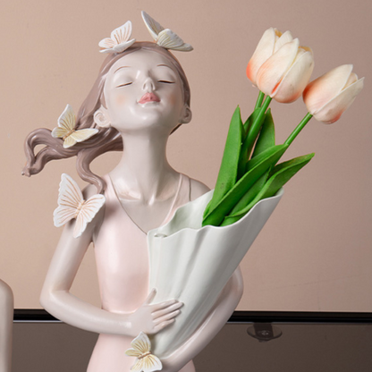 Mooie Meisjes Bloemenvaas