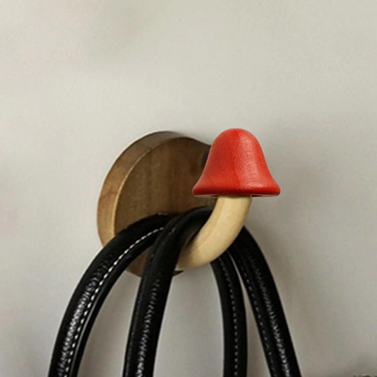 Creatieve Houten Paddenstoelhaak