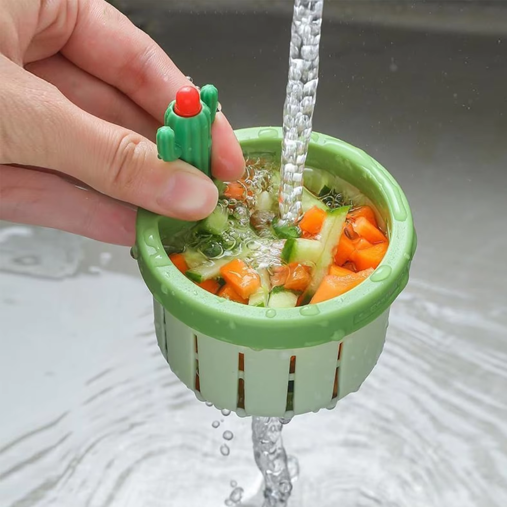 Cactus gootsteenzeef (2 st.)