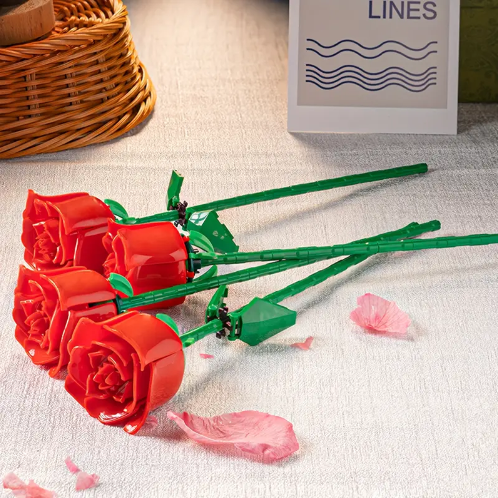 Lego Rozenbloemen