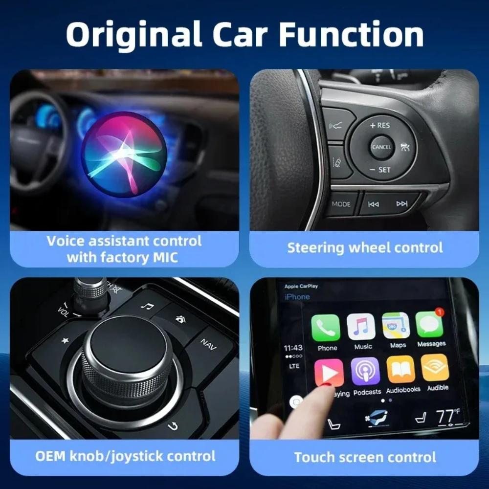 NavStream™ | Draadloze Carplay-adapter