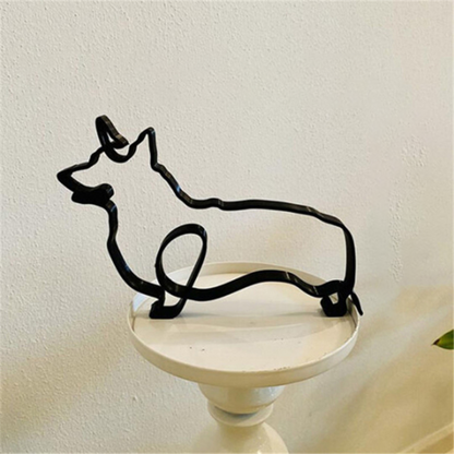 Minimalistische Dieren Sculptuur