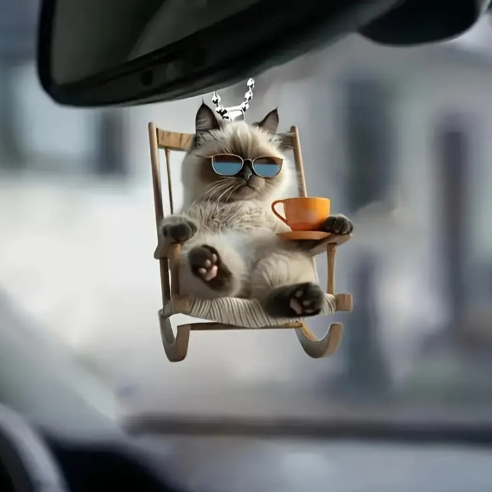 Hangende Katten Ornament
