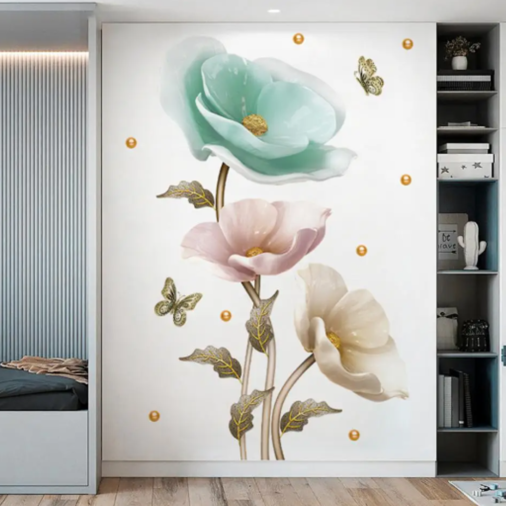 Bloem Muurstickers