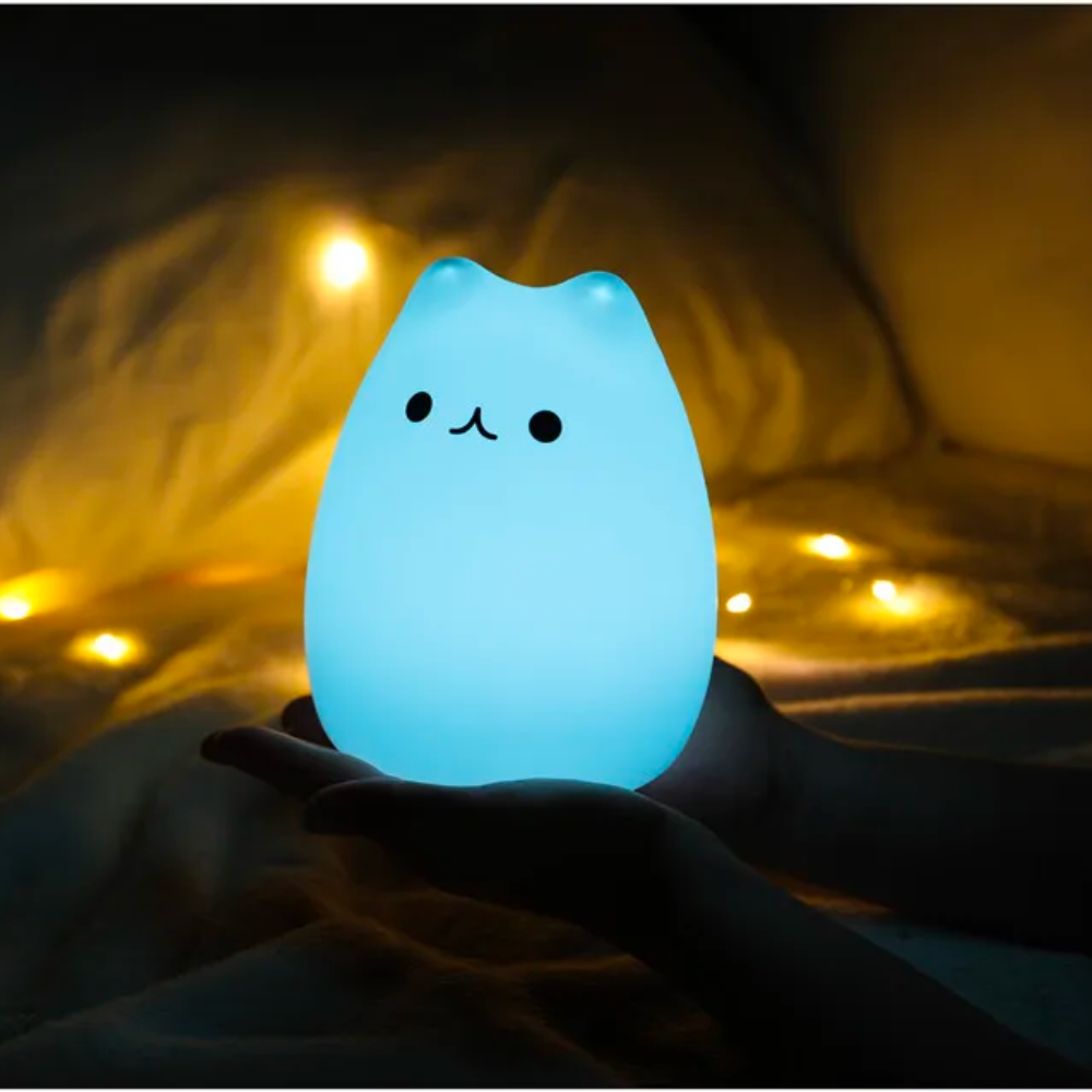 Nachtlampje in de vorm van een kat