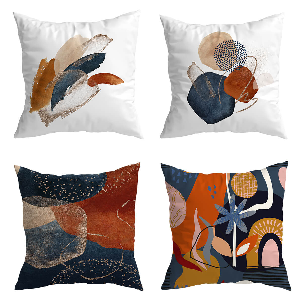 Moderne Boho Art Kussenhoezen