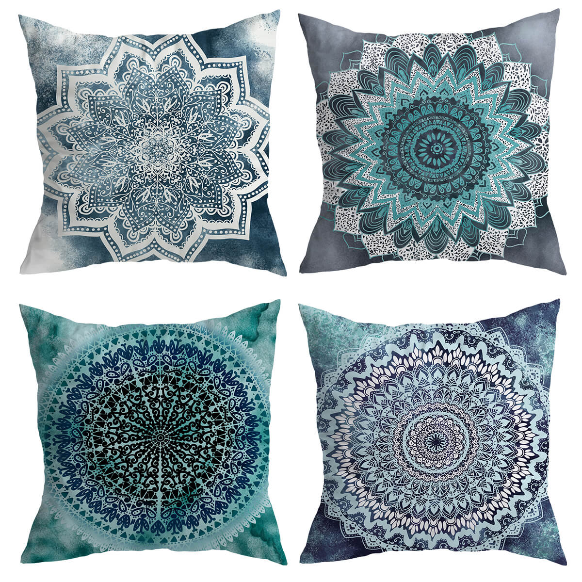 Mandala Bloemen Kussenhoezen