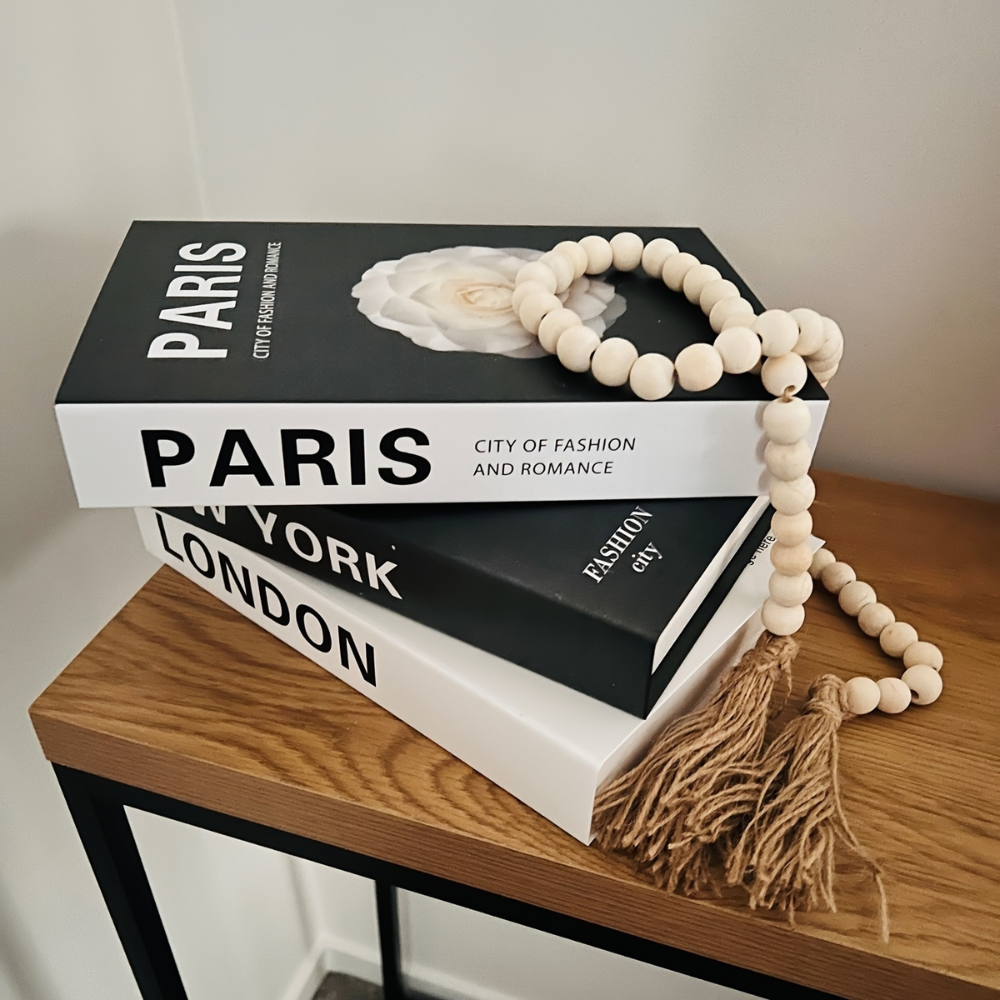 Designer Decoratieve Boeken (Set van 3 Boeken)
