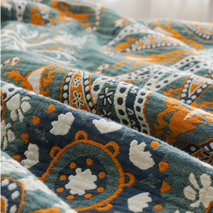 Midnight Flora Quilt