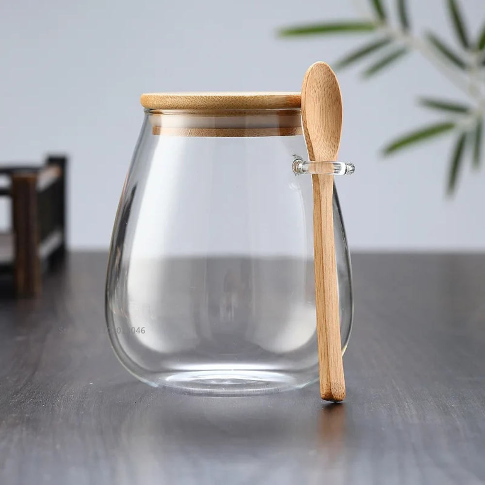 Houten Bamboe Pot