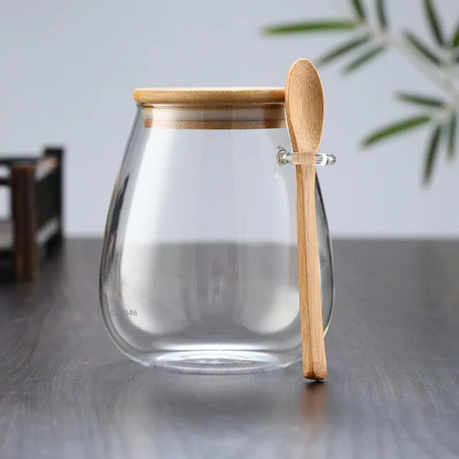 Houten Bamboe Pot