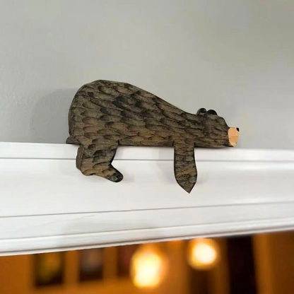 Houten Beren Deuropvuller