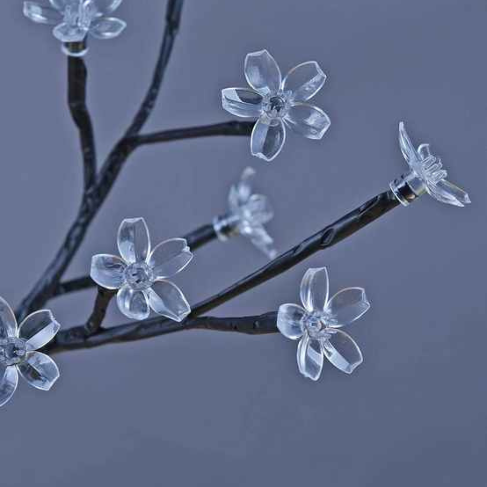 Verlichting van de kersenbloesemboom