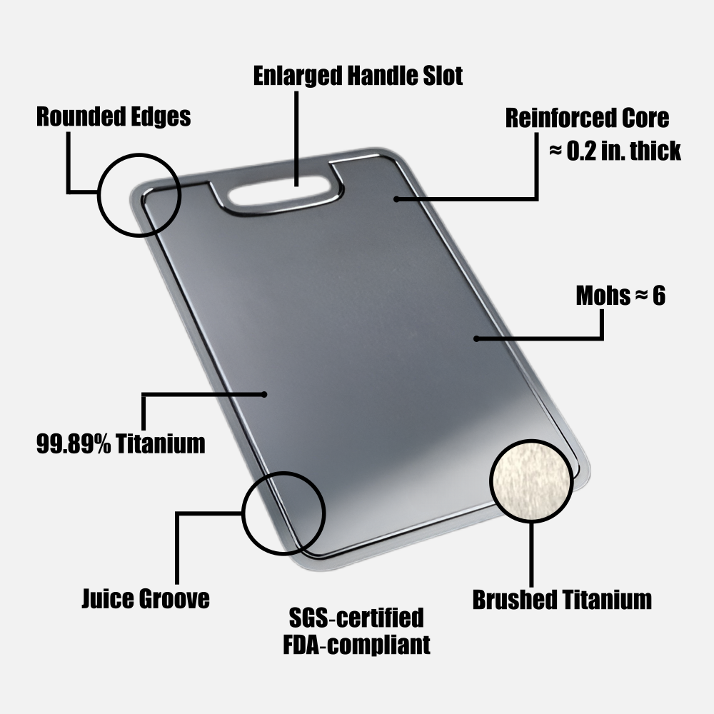 SmartChef™ | Titanium snijplank