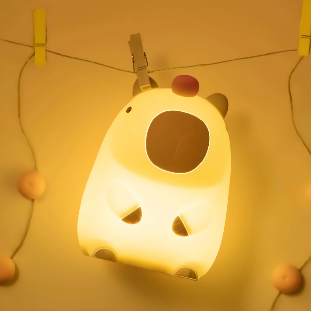 Capybara Knijpbare Gloeilamp