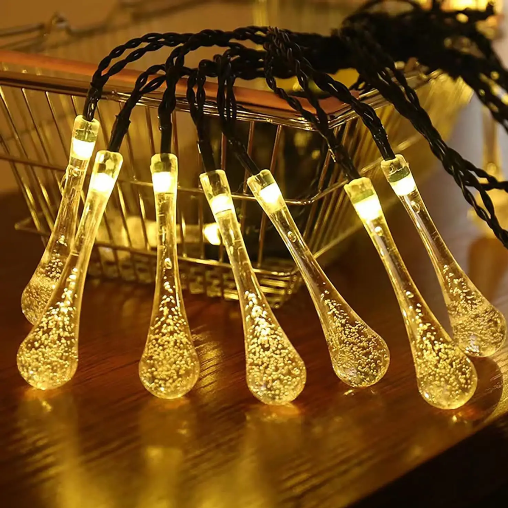 Solar Waterdruppel Lichtjes