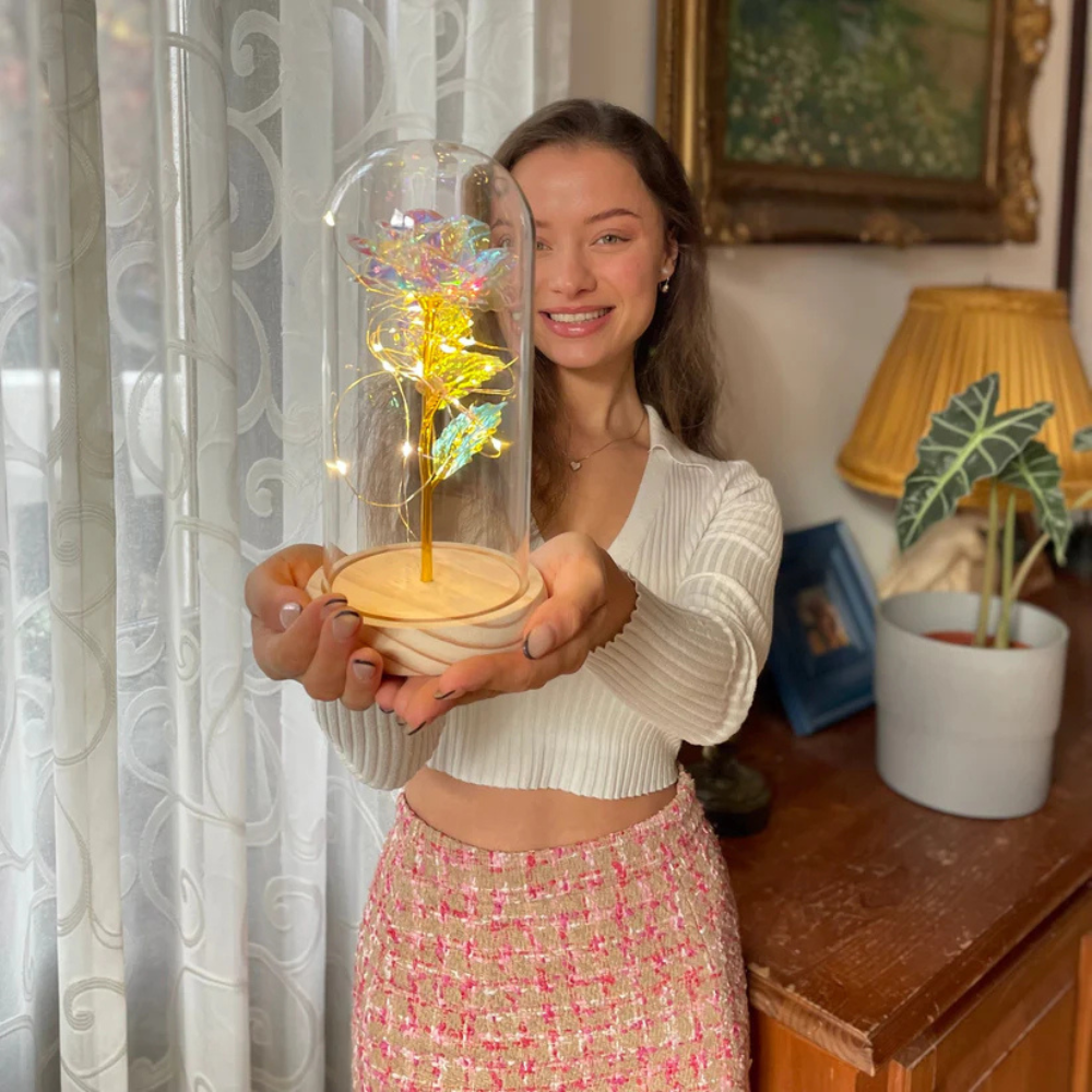 LumiRose™ | Betoverende Fonkelende Roos