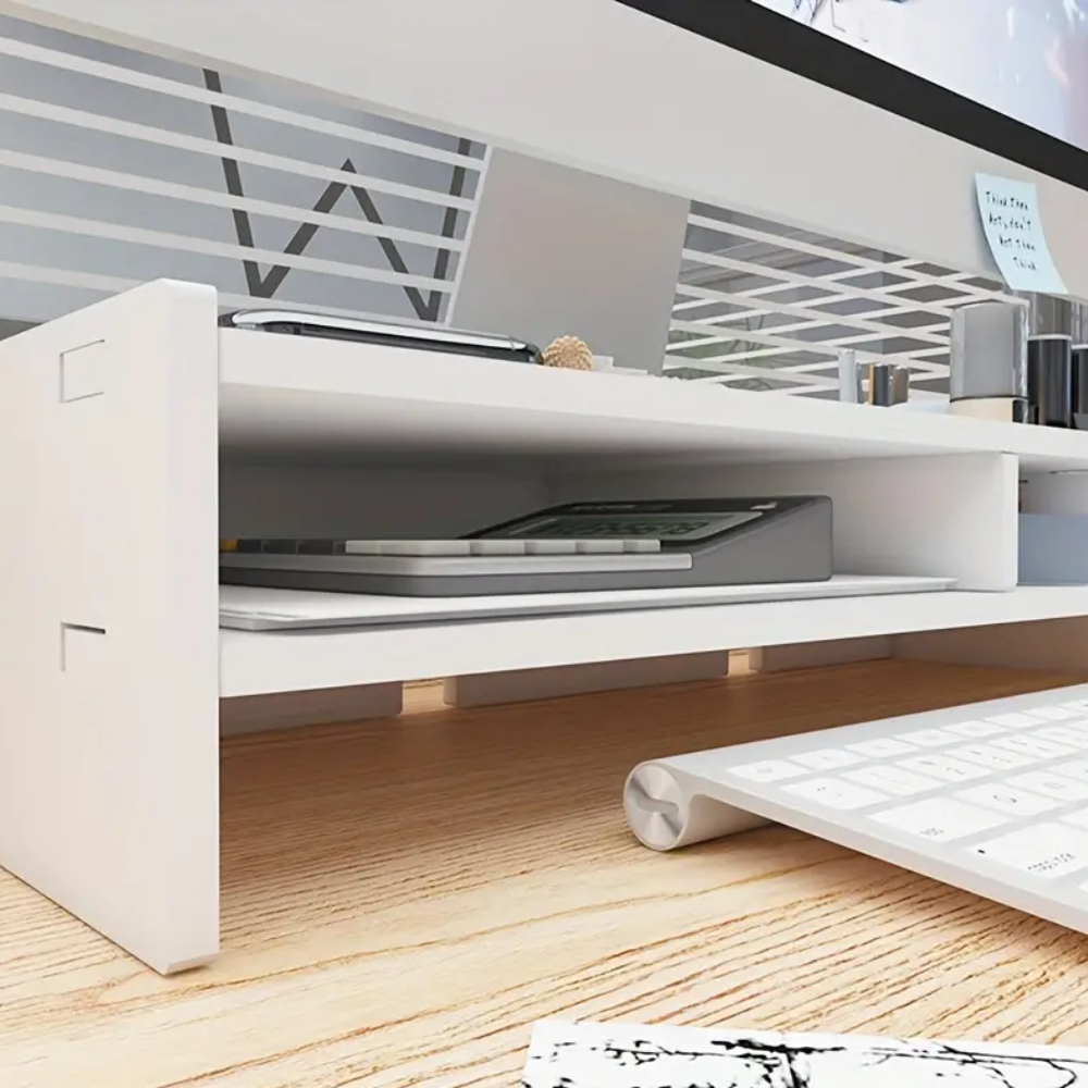 Monitorstandaard Bureau Organizer