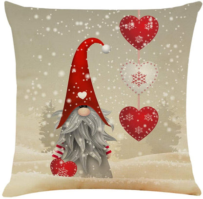 Kussenhoes Frosty Gnomes