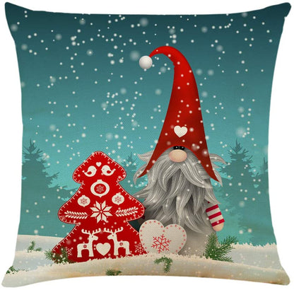 Kussenhoes Frosty Gnomes
