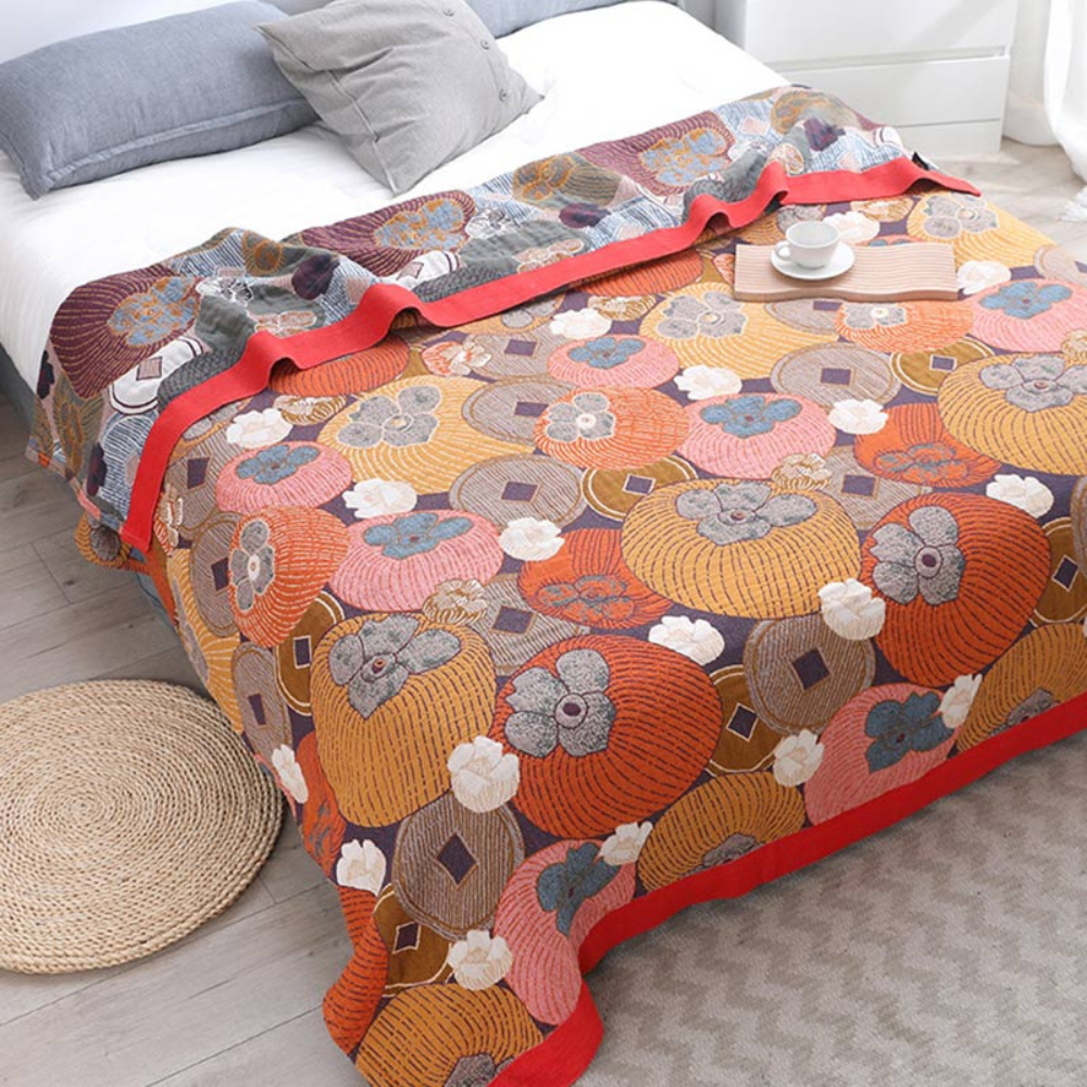Kleurrijke Kaki Quilt