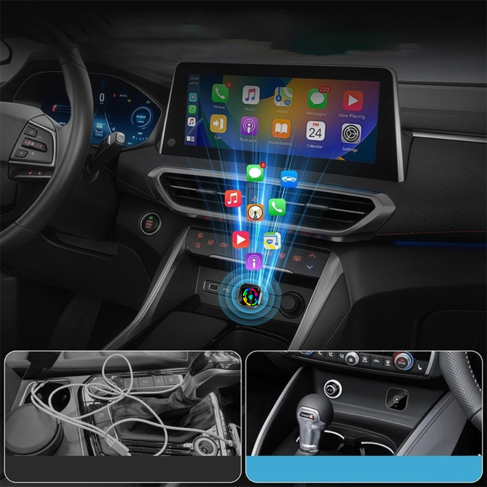 NavStream™ | Draadloze Carplay-adapter