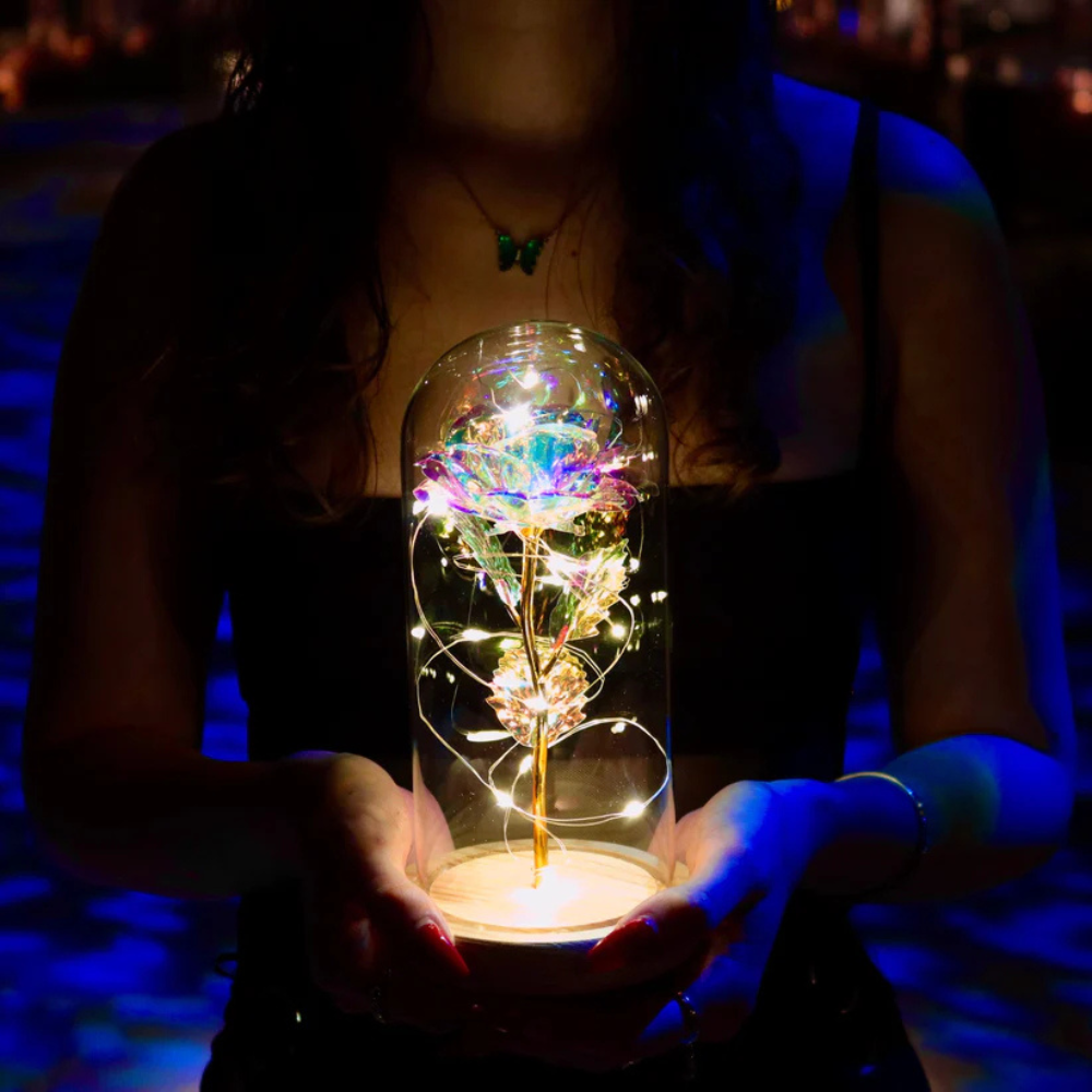 LumiRose™ | Betoverende Fonkelende Roos