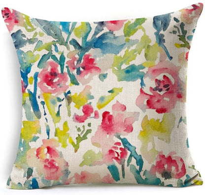 Kussenhoes Iridescent Bloemen