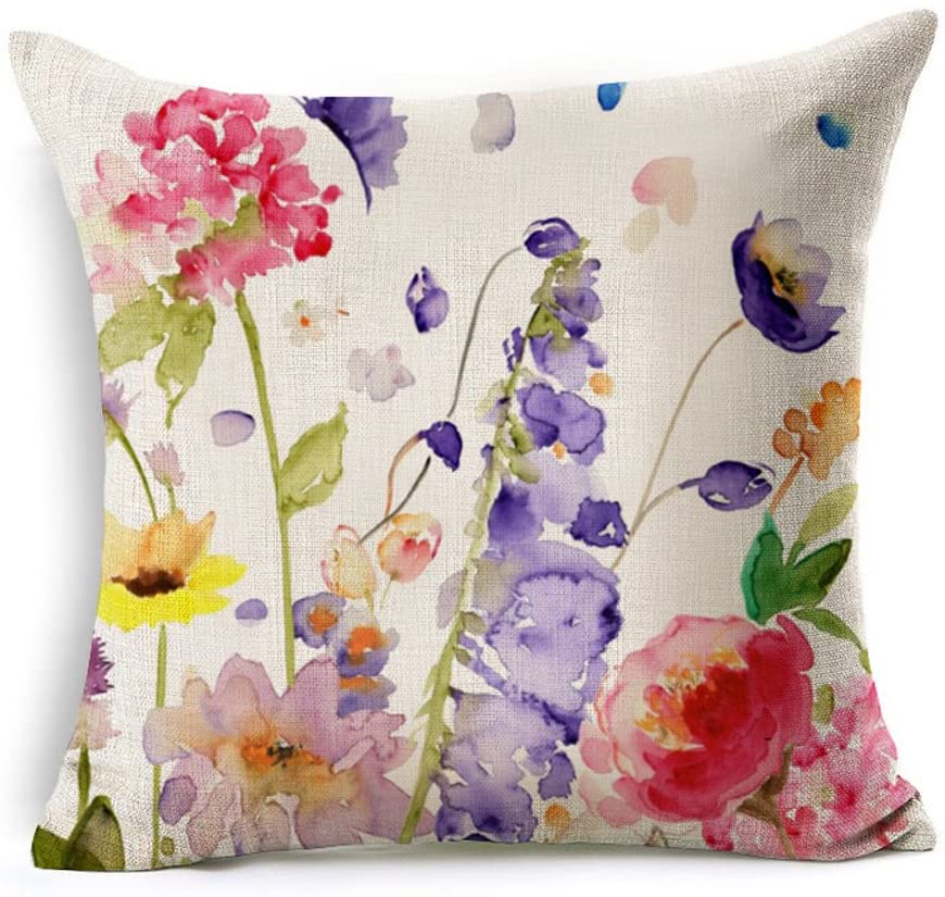 Kussenhoes Iridescent Bloemen