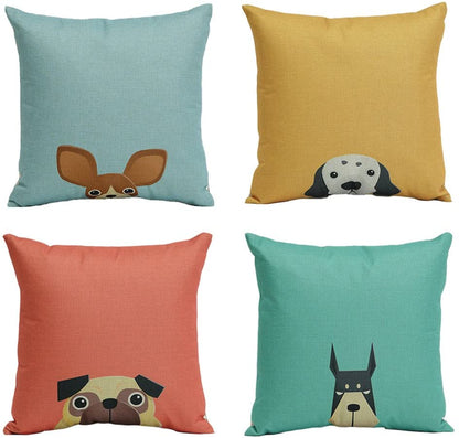 Kussenslopen met Cartoon Honden