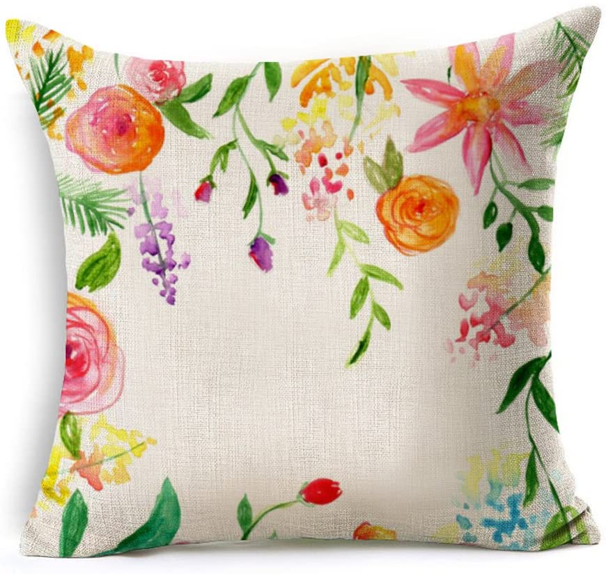 Kussenhoes Iridescent Bloemen