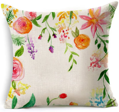 Kussenhoes Iridescent Bloemen