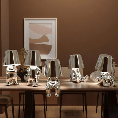 Vijf gebroeders draadloze LED-lampen