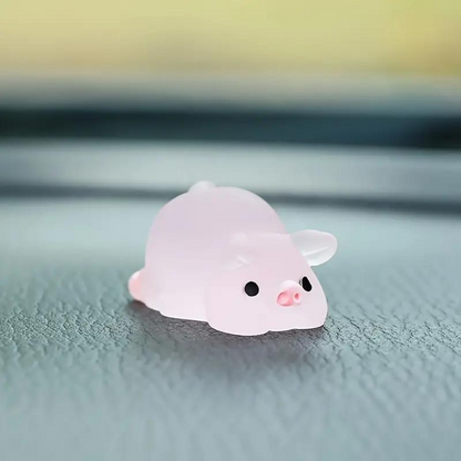 Glow-in-the-dark minivarkentjes (6 st.)
