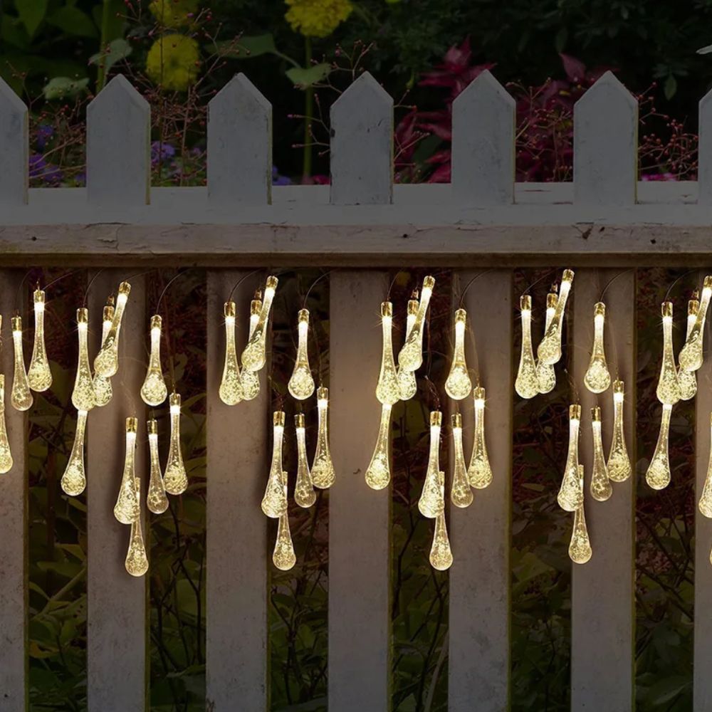 Solar Waterdruppel Lichtjes