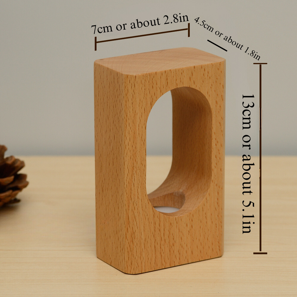 Houten nachtlamp