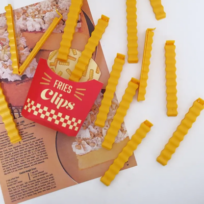 Franse frietjes sluitclip (12 stuks)